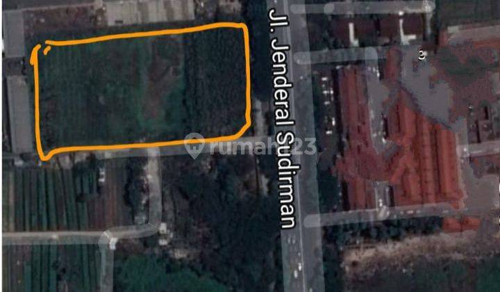 Dijual tanah komersil di jendral sudirman Tangerang kota 1