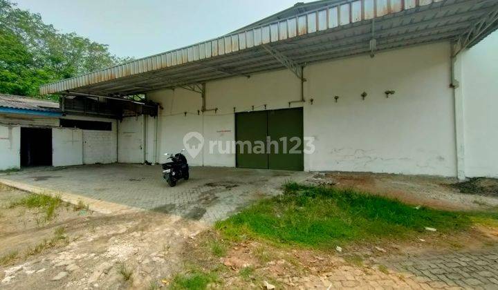 Dijual cepat (nego sampai jadi) tanah dan bangunan ex pabrik 2