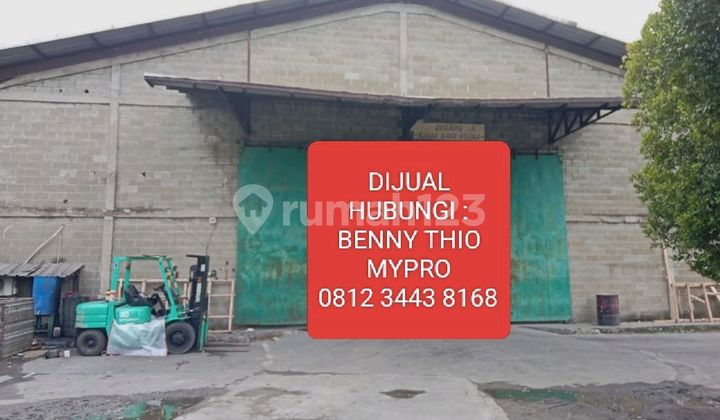 Dijual Gudang Ex Pabrik Di Periuk Tangerang