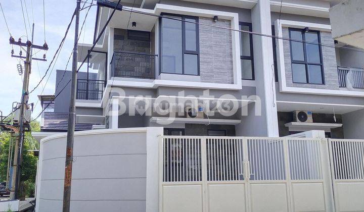 Baru Gress, Rumah Minimalis 2 Lantai Di Medokan Asri 1