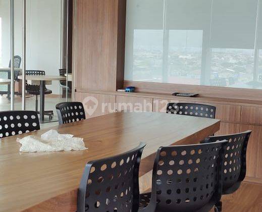 Ruang Usaha di Gold Coast Office Pik2 138m full furnish min3tahun 5