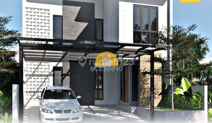 Rumah Mewah 2 Lantai di Candi Golf Semarang 1