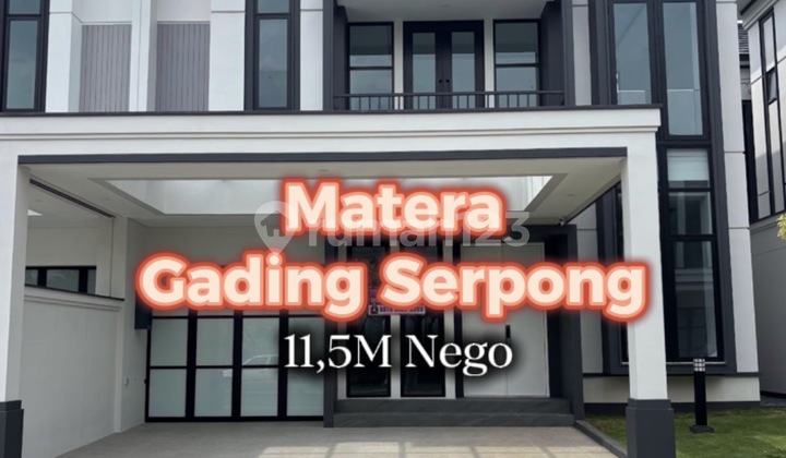 For Sale Luxury House in Matera Gading Serpong Cluster