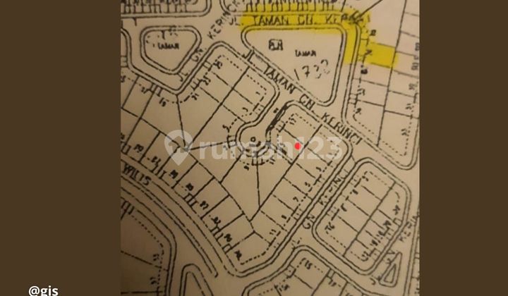 Tanah Kavling Luas di Kawasan Gunung Kerinci Taman Simpruk Lippo Cikarang