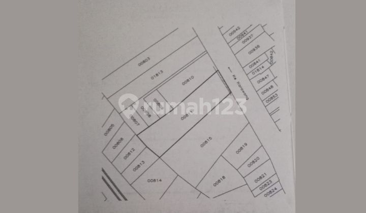 Tanah Luas di Tepi Jalan Pantura Klari Karawang Timur