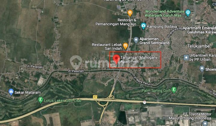 Tamansari Mahogany Apartment Golf View Near Work Location [Teluk Jambe-West Karawang]