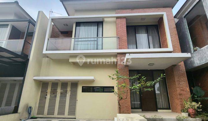 Rumah Semi Furnished Dalam Cluster Di Bintaro Jaya 1