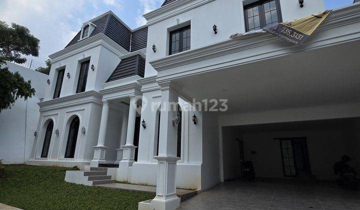 Rumah Brand New American Classic 2 Lt Dalam Cluster di Bintaro 1