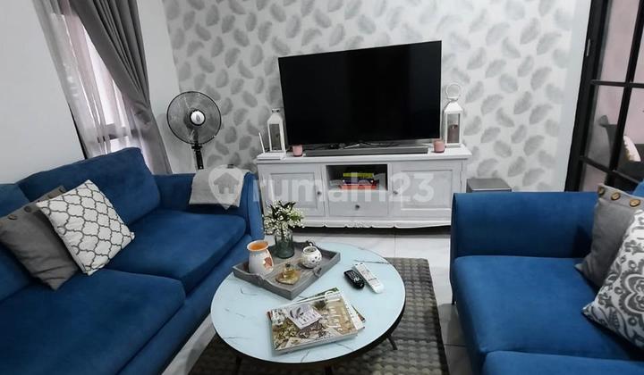 Rumah Cantik Murah Semifurnished 3Lt di Cluster Premiun Bintaro 2