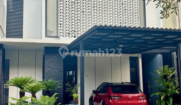 Modern Minimalist House with Japanese Garden in Elite Bintaro Cluster 1