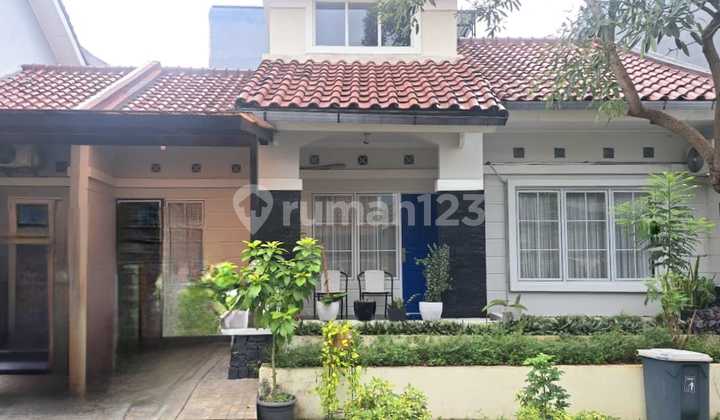 Rumah Cantik 1 Lantai Semi Furnished di Sektor 9 Bintaro