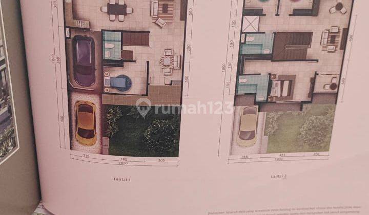 Rumah 2 Lantai Unfurnished di Summarecon Bandung, Bandung 2