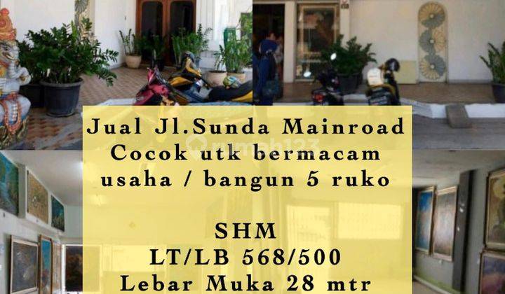 Rumah usaha  jl utama Sunda 1