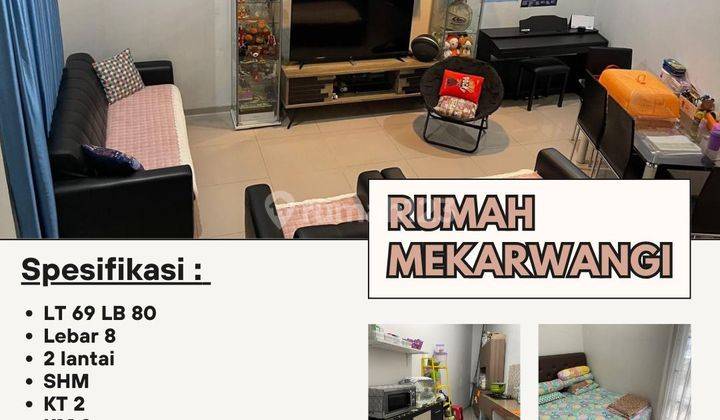 Jual Rumah Mekar Wangi , Bagus 1