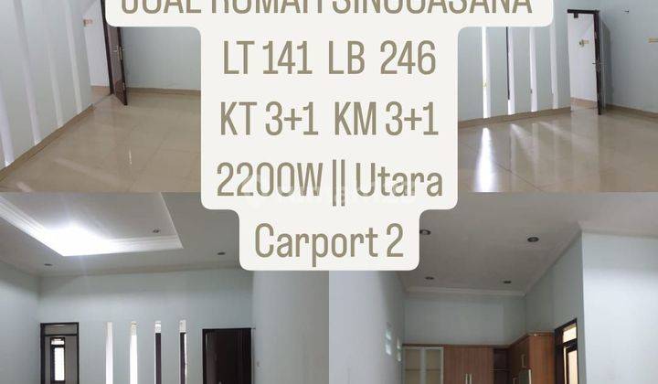 Jual Rumah Singgasana Pradana 1