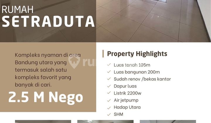 JUAL RUMAH BAGUS SETRADUTA KOMPLEK FAVORIT
