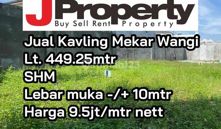 Jual Kavling Mekar Wangi 1