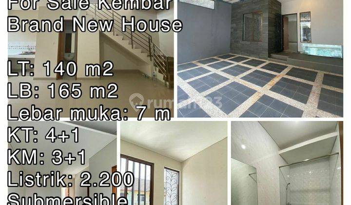 Jual Rumah Baru Kembar 1