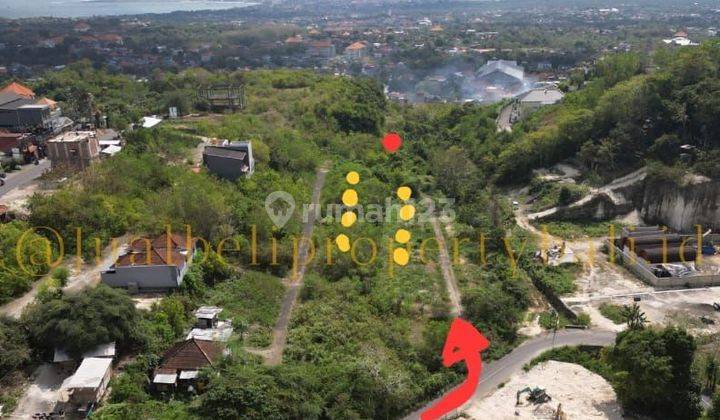 Cheap land with sea views for sale in Ungasan 2