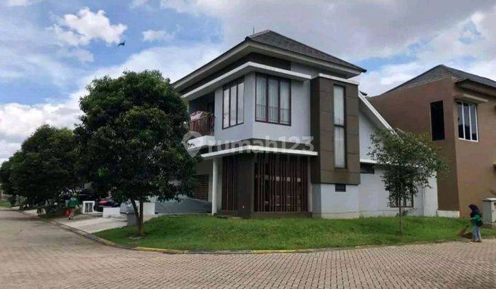 Dijual Rumah Modern Minimalis , Posisi Hook , Jalan Depan Dan Samping Rumah Lebar , Berada Didalam Cluster Dengan Lingkungan Yang Asri 1