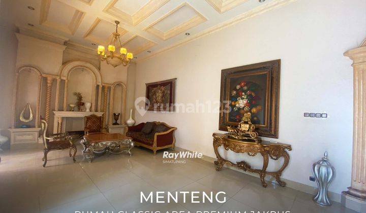 Rumah Classic Kontemporer Disewakan Di Area Premium Jakpus 1