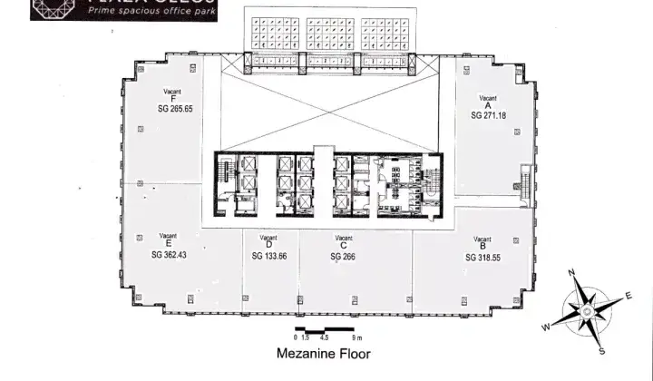 Disewakan Kantor Bare Condition di Plaza Oleos Mulai Dari 45 2400 Sqm 2