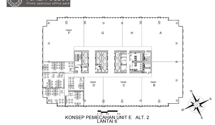 Disewakan Kantor Bare Condition di Plaza Oleos Mulai Dari 45 2400 Sqm 2