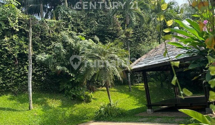 Rumah Elegan Di Kemang: 4 Kamar, Kolam, Taman Hijau
