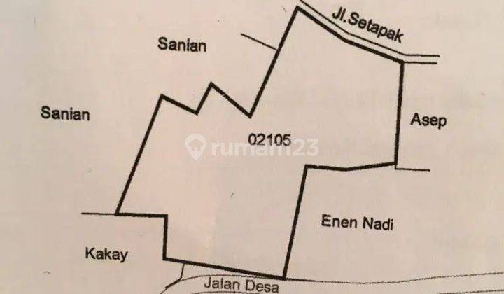 Tanah Kavling siap bangun untuk rumah / villa 1