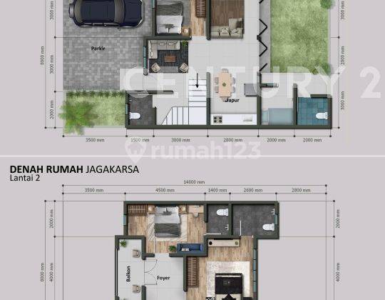 TownHouse Siap Huni  Dibawah 2.5 M Brand New Jakarta Selatan 2