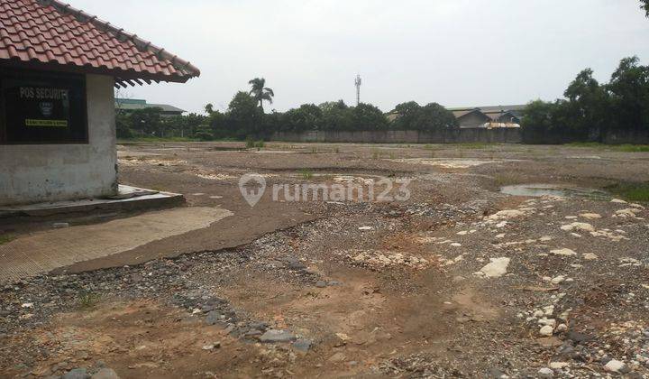 Disewakan Lahan Kosong KBN Marunda 10.000m² ada Pos, Murah  2