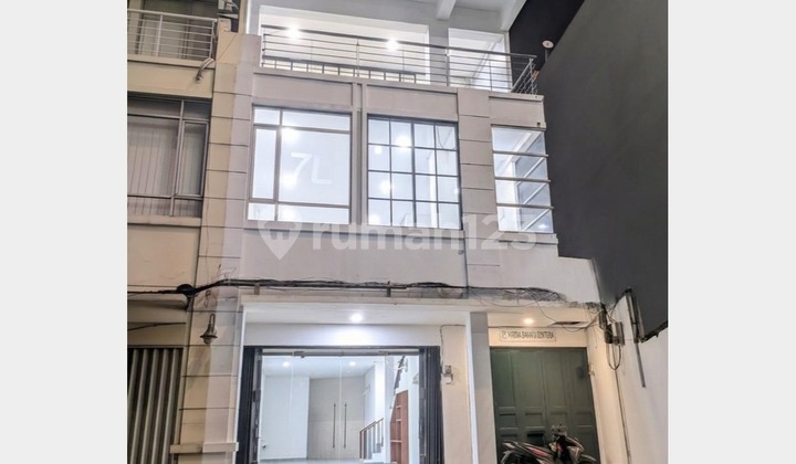 3-Storey Shophouse for Rent in Arjuna Utara, West Jakarta, Suitable for Office and Restaurant