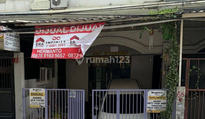 Ruko 3 1 2 Lantai Jalan Wedana Taman Sari Jakarta Barat Dijual Cepat 1