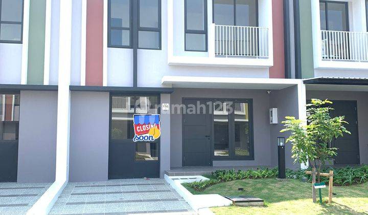 Disewakan Cepat Rumah Baru 2 Lantai di Cluster Baroni Gading Serpong 1