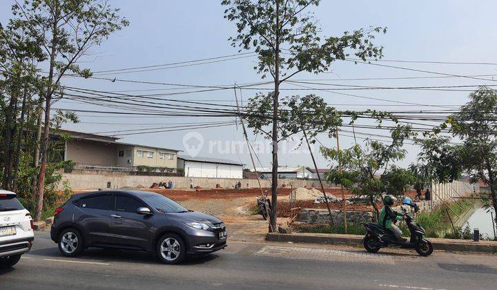 Di Sewa Tanah Kavling lokasi sangat strategis di Jalan Utama  seberang Perumahan Melrose Duta Garden 1