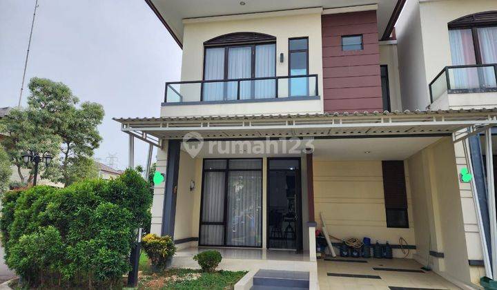 DIJUAL TERMURAH RUMAH BAGUS HOEK FULL FURNISHED 2 LANTAI DI CLUSTER ALLURA LAVON SWAN CITY SUVARNA SUTERA 1