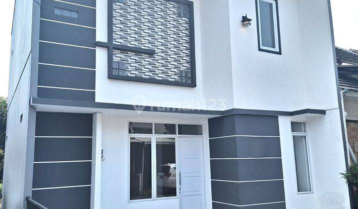 DIJUAL RUMAH BARU 2 LANTAI KONSEP MEZANINE FULL BETON DI ARYANA KARAWACI 1