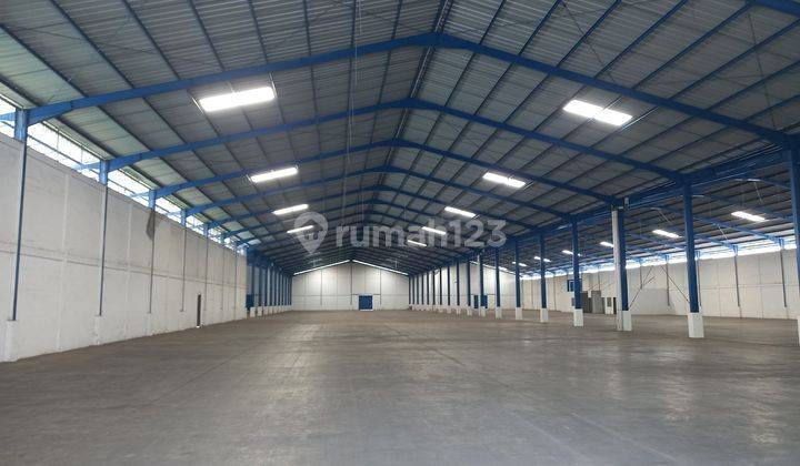 DISEWAKAN SECEPAT KILAT GIGANTIC WAREHOUSE CIKUPA GUDANG BARU SIAP PAKAI 1