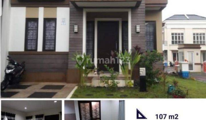 DIJUAL MURAH RUMAH HOEK BAGUS DAN TERAWAT DI CLUSTER ZEVA SAVIA NUSALOKA BSD 2