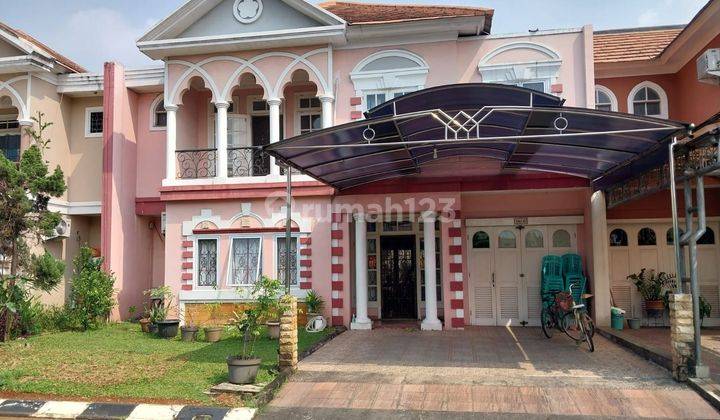 DIJUAL RUMAH RAPI BAGUS 2 LANTAI DI CLUSTER PERANCIS MODERNLAND 1