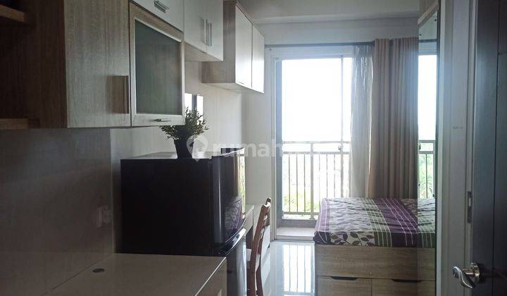 DISEWAKAN CEPAT APARTEMEN SPRINGWOOD FULL FURNISHED TYPE STUDIO LT.6 DI ALAM SUTERA 1