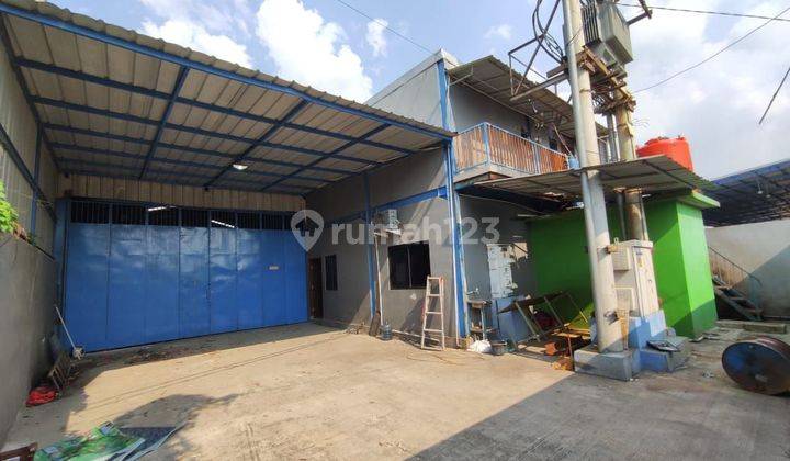 DISEWAKAN GUDANG 2 LANTAI DI BLOK B KAVLING DPR CIPONDOH 1