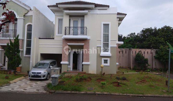 Rumah Hoek Bagus Semi Furnish Di Cluster Garnet Phg Summarecon Serpong 1