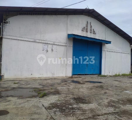 Ready-to-Use Warehouse with 40ft Container Access on Provincial Roadside Cikande Rangkas Bitung