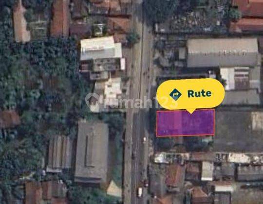 DIJUAL TANAH DI PINGGIR JALAN RAYA BOGOR DEKAT PERUMAHAN BILABONG 1