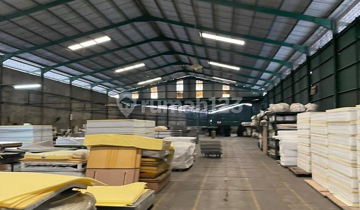 Dijual Gudang Siap Pakai Luas 5281 M2 Akses Container 40Ft di Pasir Jaya Jatiuwung Tangerang