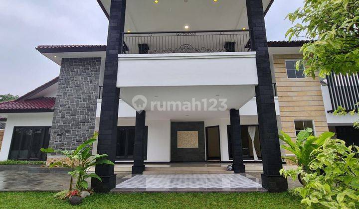 Disewakan Rumah Mewah Bagus Siap Huni Type Mediterania Di Tengah Bsd City 1