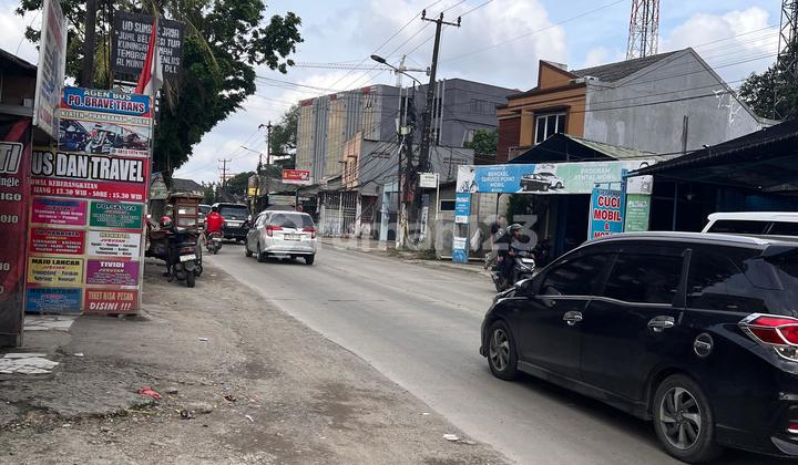 Disewakan Tanah Kosong di Pinggir Jl Raya Arah Islamic Kelapa Dua Tangerang