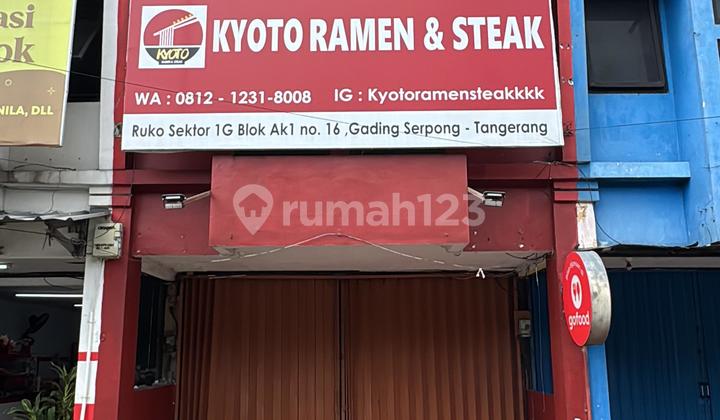 Disewa Cepat Ruko 2 Lantai di Sektor 1G Gading Serpong