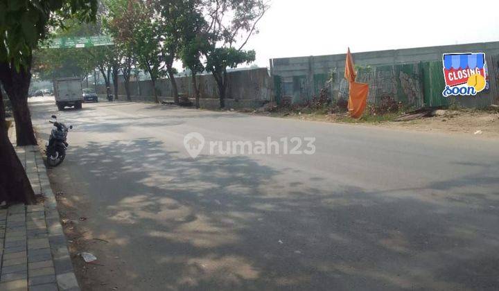 Disewakan Tanah Kavling Lokasi Sangat Strategis di Jalan Utama Samping Perumahan Melrose Duta Garden 1